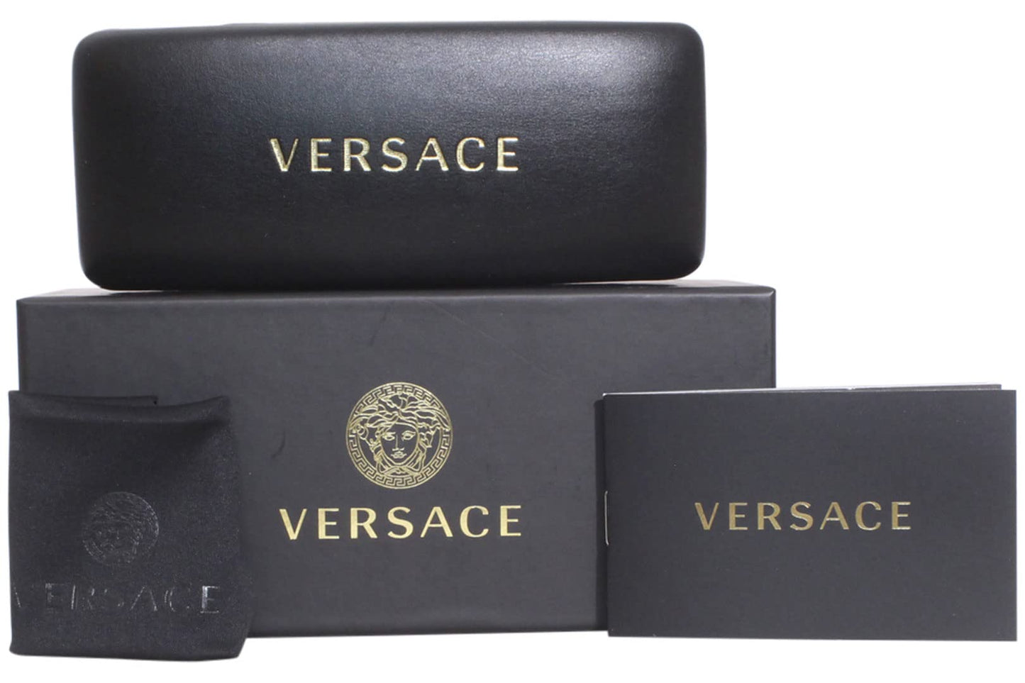 Versace VE1274-1436 Eyeglasses Man Black 57 mm
