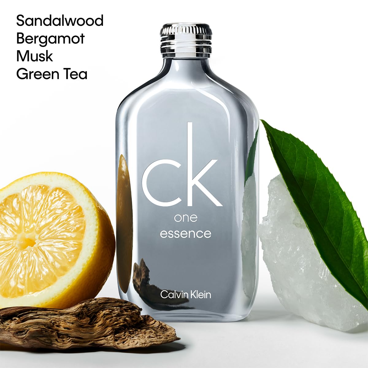 Calvin Klein CK One Essence Parfum Intense – Fresh Unisex Cologne – With Notes of Italian Bergamot, Organic Green Tea & Australian Sandalwood – Long Lasting Fragrance