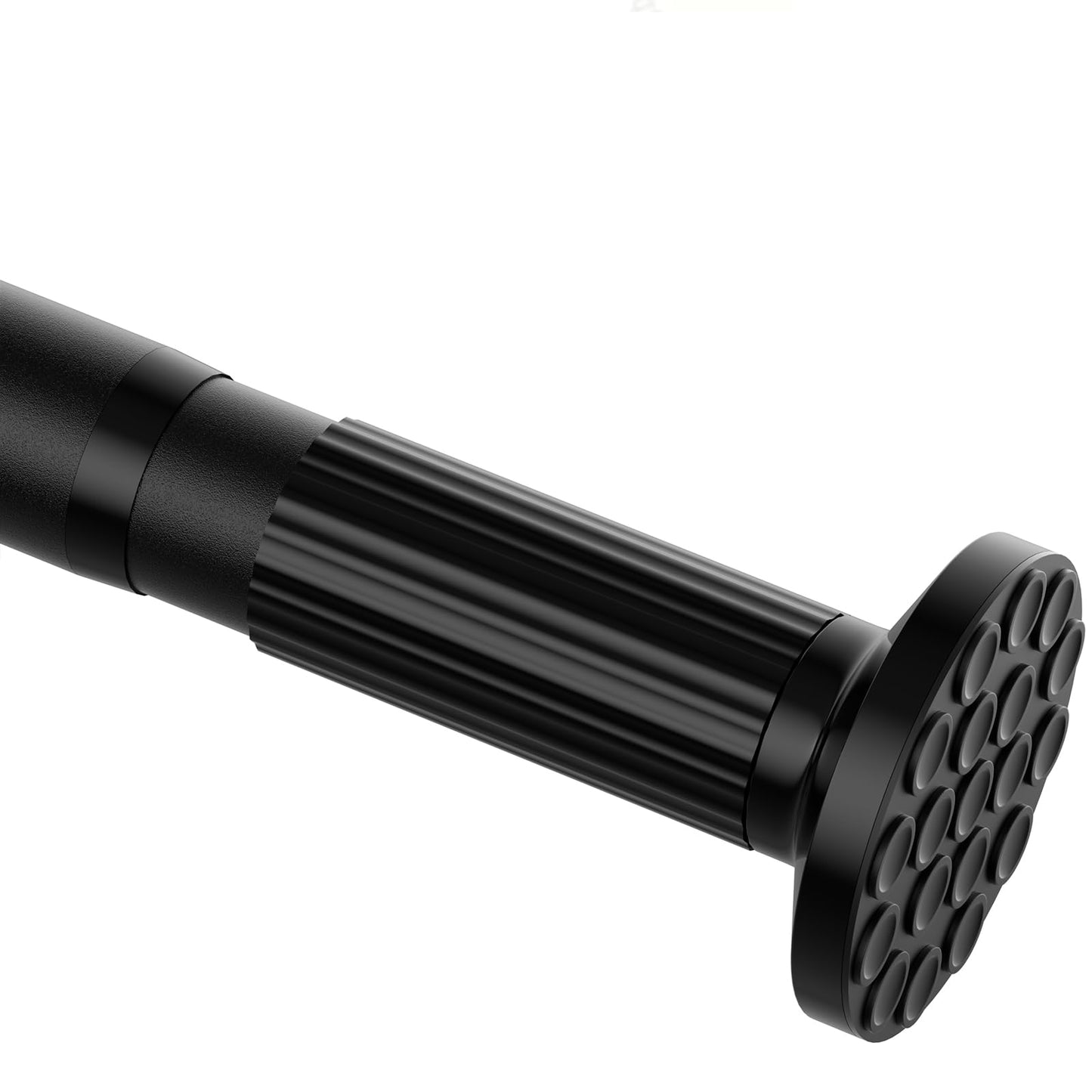 shower Curtain Rod 37-50 Inch,curtain rod No Drilling for Window or Bathroom, Outdoor Curtain Rods for Patio black Tension curtain Rod, Easy to Install, Never Rust, Rod Diameter 1.26 Inches