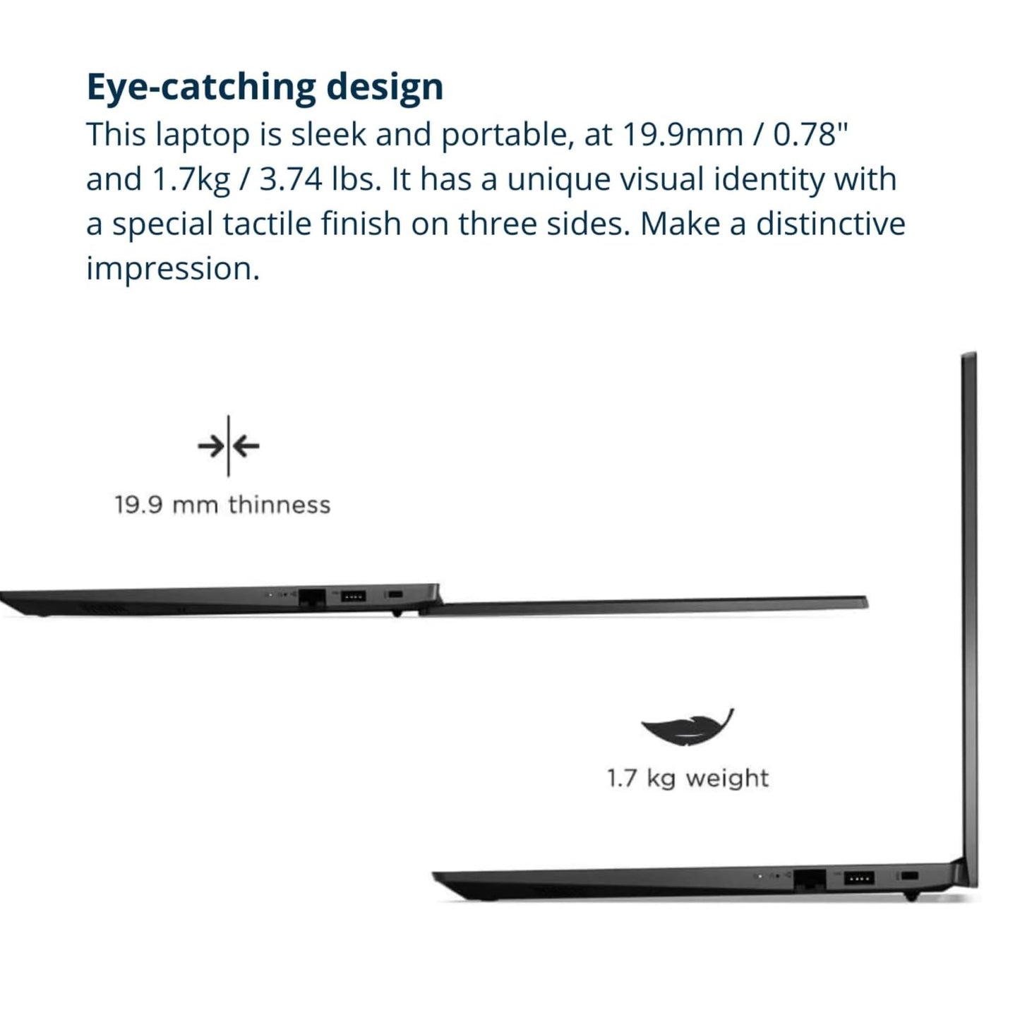 Lenovo V15 Business Laptop • 32GB RAM • 1TB SSD • Intel 4-core Processor • 15.6" FHD • Ethernet Port • HDMI • Windows 11 Pro • Sleek Design • Effortless Elegance