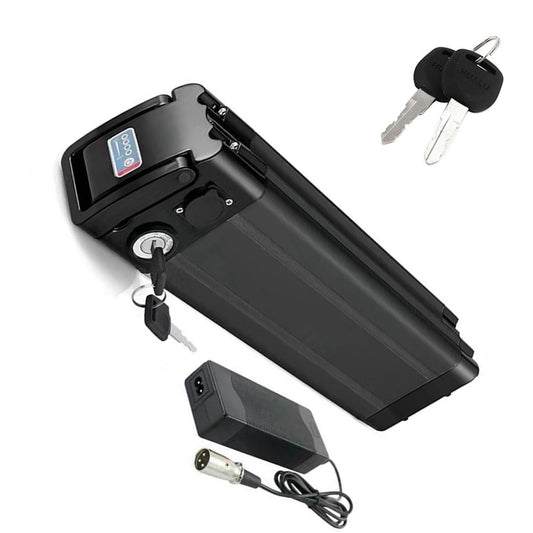 TGHY Folding Built-in Electric Bike Lithium Battery 48V 10Ah 12Ah 15Ah 20Ah Ebike Battery with Charger for 50W-1000W Hidden Folding Bicycle Motor,48v 15ah