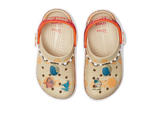 Crocs Kids Unisex Disney Moana Classic Clogs (Little Kid/Big Kid) Moana 2 Little Kid M