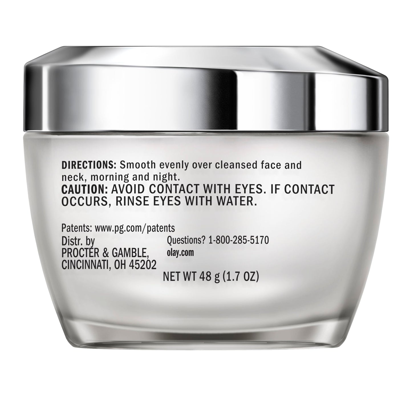 Olay Collagen Peptide Face Moisturizer, Firming Cream for Women, Fragrance-Free, Non-Greasy - Hydrating, Anti-Aging, Anti-Wrinkle, Smoothing of Fine Lines, Tightening Skin Care - Niacinamide, 1.7 Oz