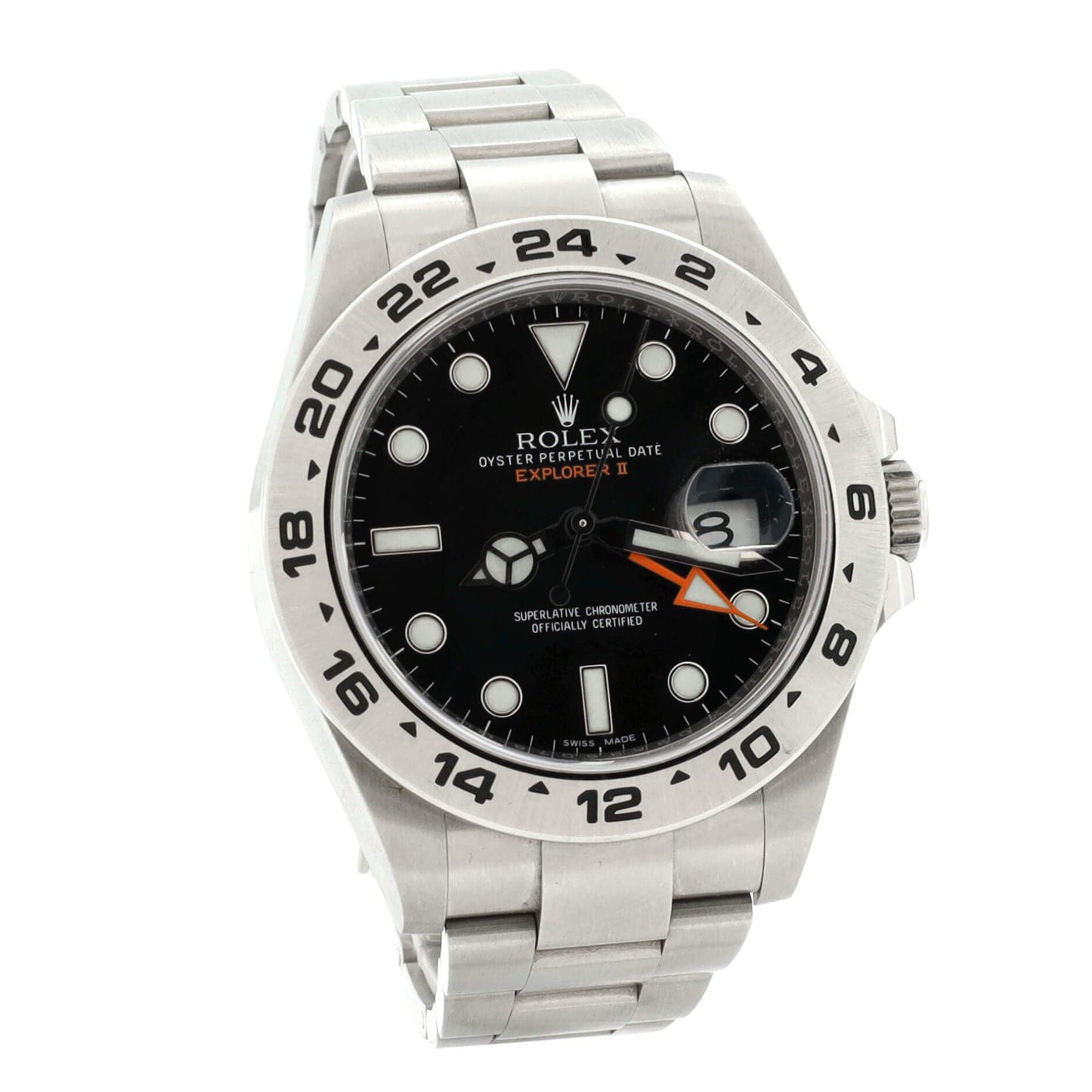 Rolex, Pre-Loved Oyster Perpetual Explorer II Automatic Watch Stainless Steel 42