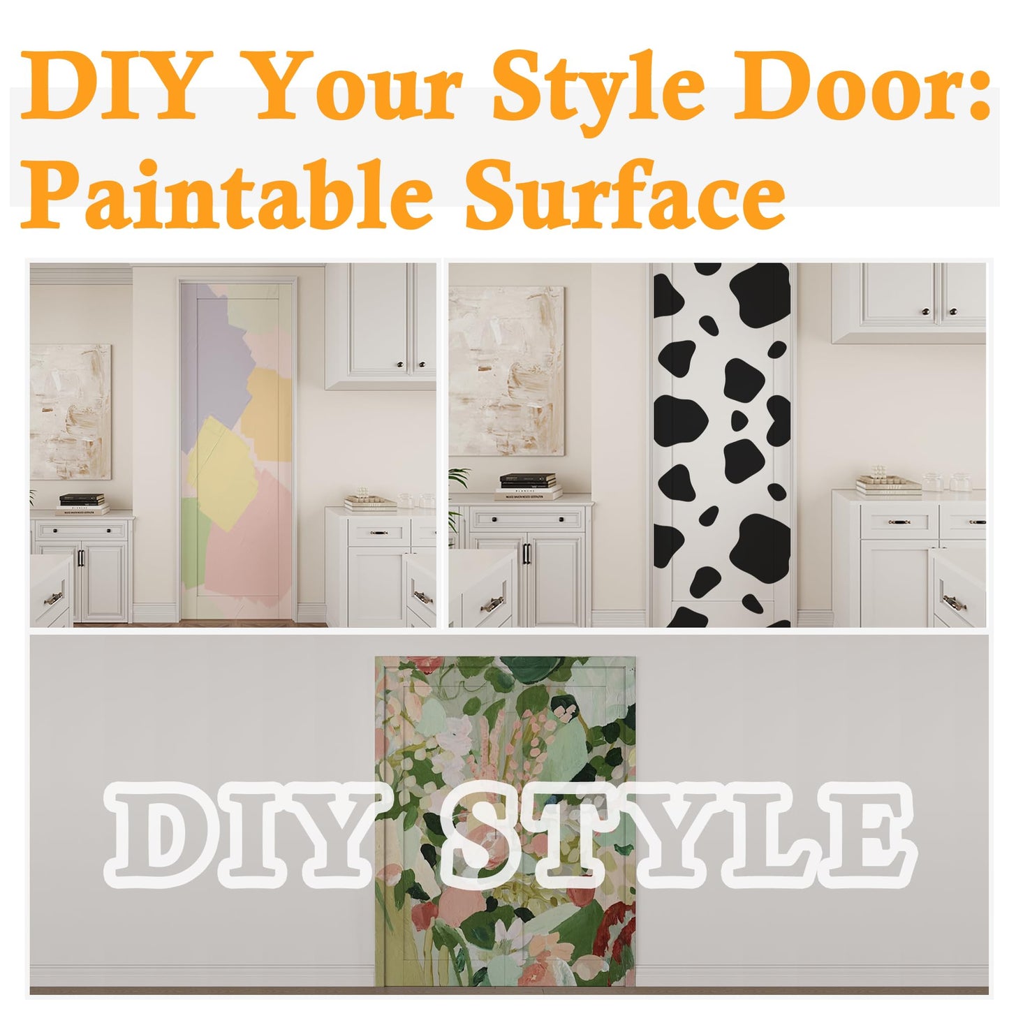 28" x 80" Pine Wood Slab Door, Frosted Glass Interior Doors, Single Room Door for Closet & Bedroom, Farmhouse Style as Prehung, Pocket, Bifold, Barn Doors, Easy DIY Stain, Shaker w/o Hardware