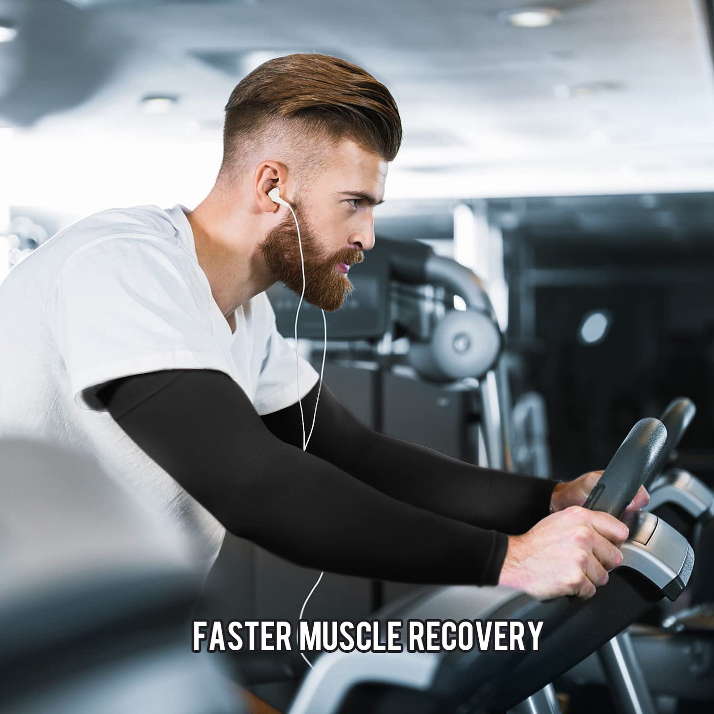 GOUNOD Arm Sleeves for Men Women,Compression Sleeves to Cover Arms for Men Working,Sun Sleeves for Men UV Protection