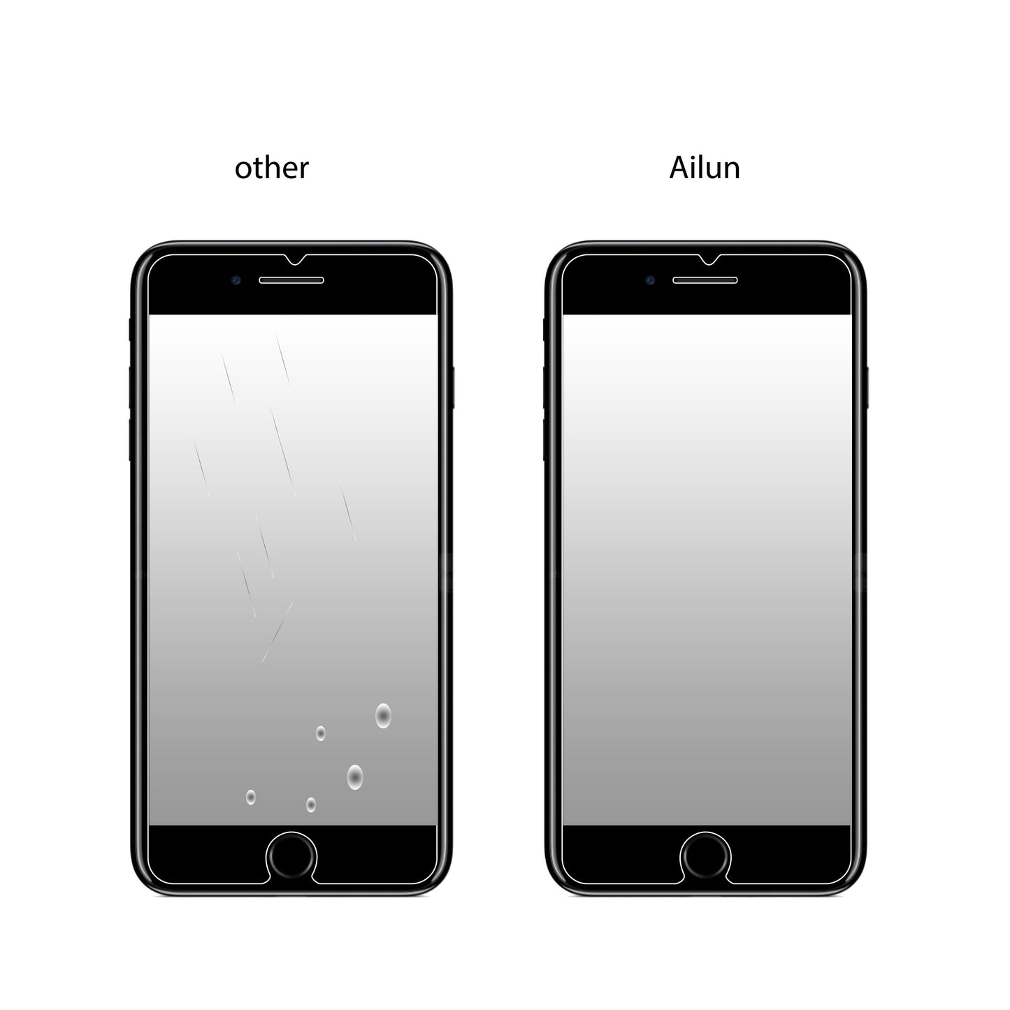 Ailun Screen Protector for iPhone SE 2020 2nd/2022 3rd Generation, 4.7-Inch Tempered Glass 0.25mm Case Friendly 3 Pack Clear