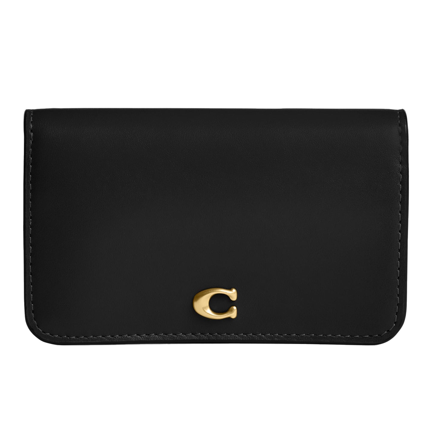 Coach Women's Essential Slim Card Case, Black, One Size