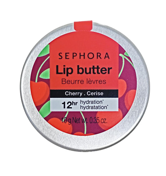 Sephora Collection Lip Butter 12 hr Hydration - Cherry (.35 Oz)