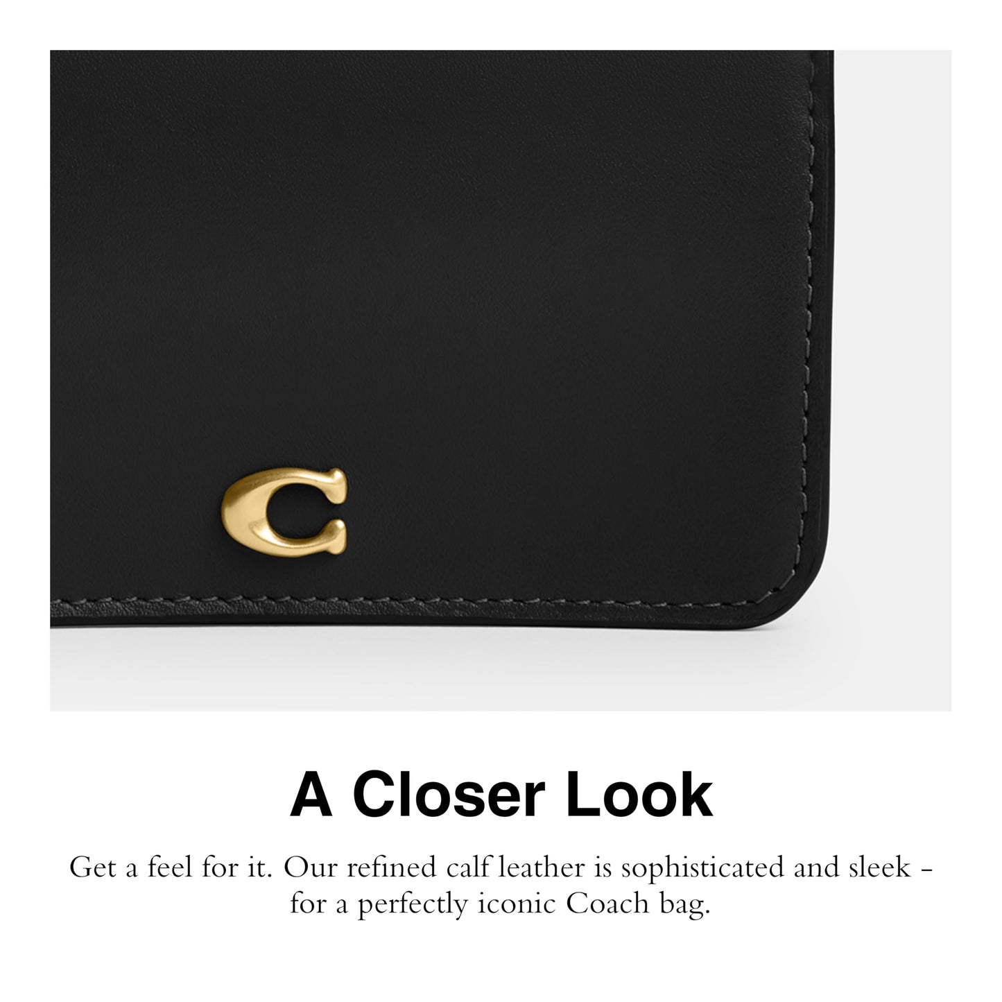 Coach Women's Essential Slim Card Case, Black, One Size