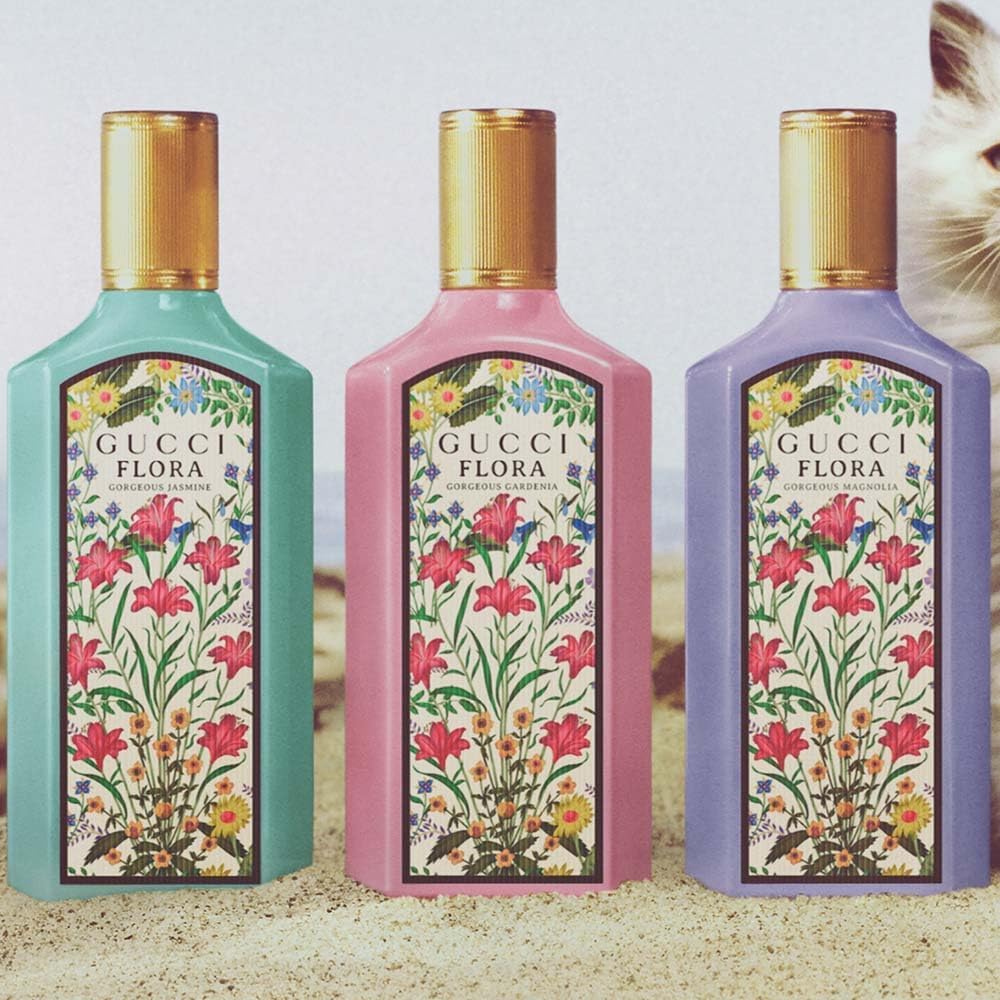 Flora Gorgeous Magnolia by Gucci for Women - 3.3 oz EDP Spray