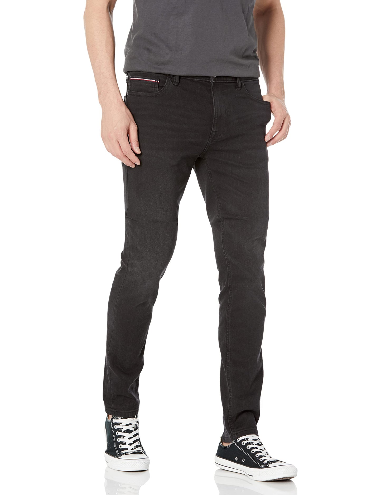 Tommy Hilfiger Men's Slim Fit Jeans Black Wash