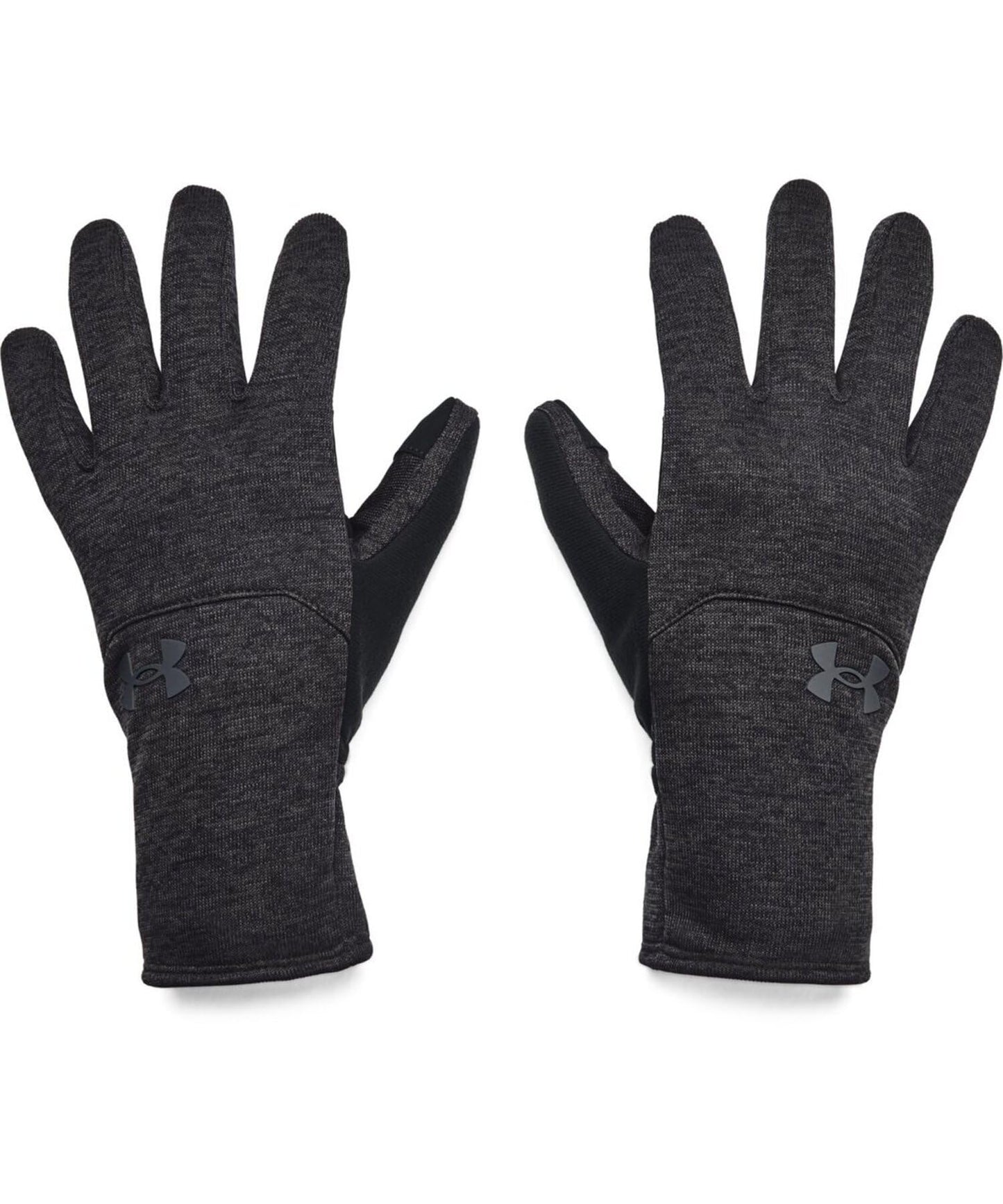 Under Armour mens Storm Fleece Gloves , Black (001)/Pitch Gray , Large