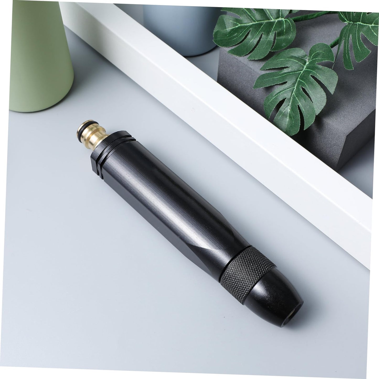 TOBBOMEY Adjustable Hose Nozzle for Car Wash and Garden Watering Durable Spray Modes for Efficient Cleaning and Plant Care