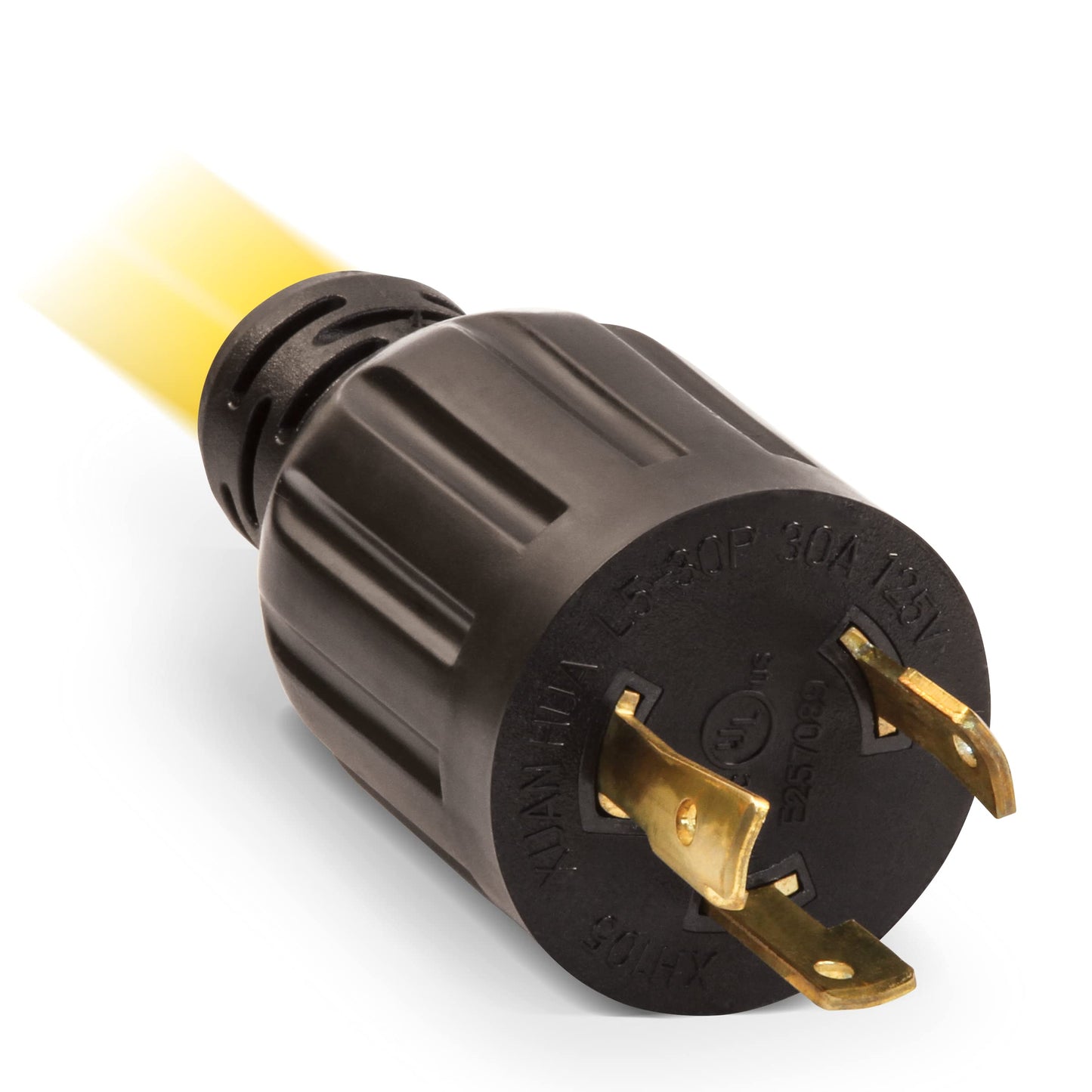 Champion Power Equipment 25-Foot 30-Amp 125-Volt Fan-Style Generator Extension Cord (L5-30P to three 5-15R)