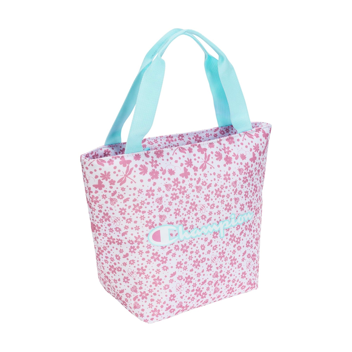 Champion Fresh Tote Lunch Kit, Pink/Blue, One Size