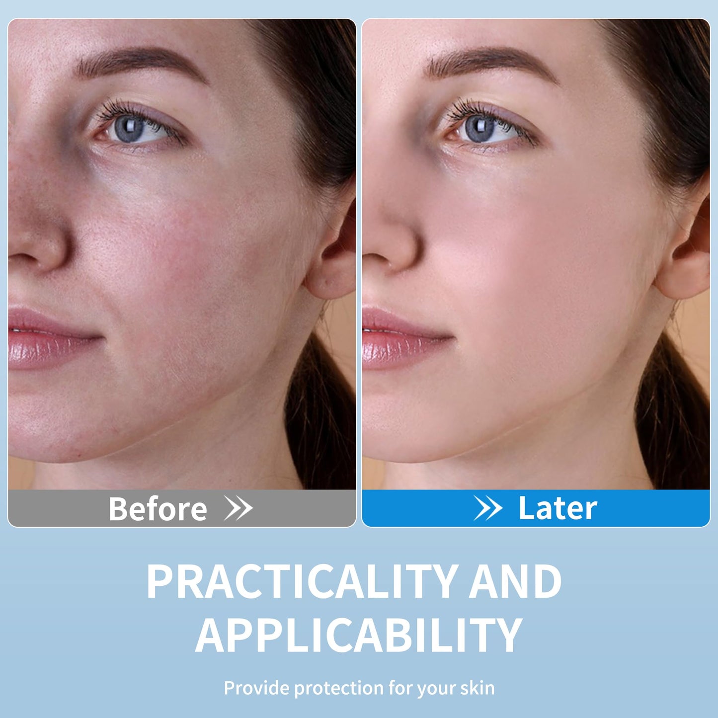 Persbeay Glycolic Acid Pads, Exfoliating Toner Pads for Facial Radiance, Dual Action Gentle Face Pad for Deep Cleaning Effect |Peels & Daily Skin Renewal |Salicylic Acid & Vitamins B3 |70 Count