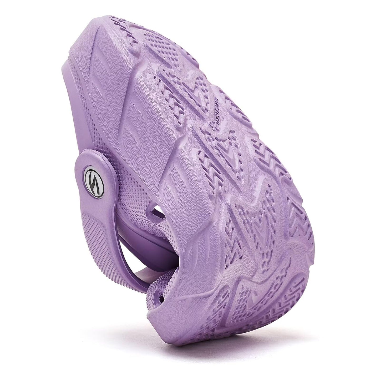 HOBIBEAR Kids Garden Clogs Toddler Sandals for Boys Girls Slipper Beach Water Shoes Slip on (Unisex Toddlers, Light Purple, Size 5 Toddler)