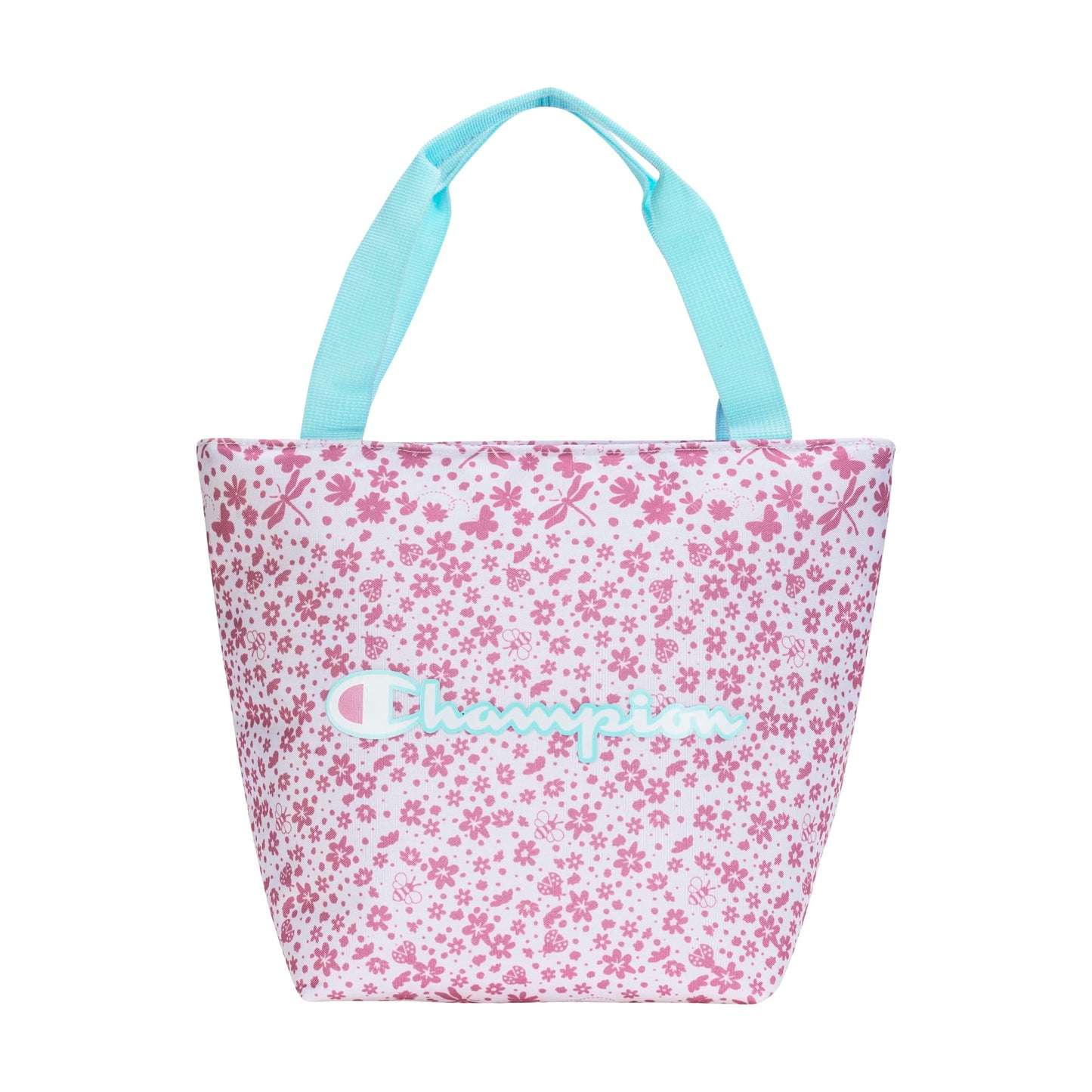 Champion Fresh Tote Lunch Kit, Pink/Blue, One Size