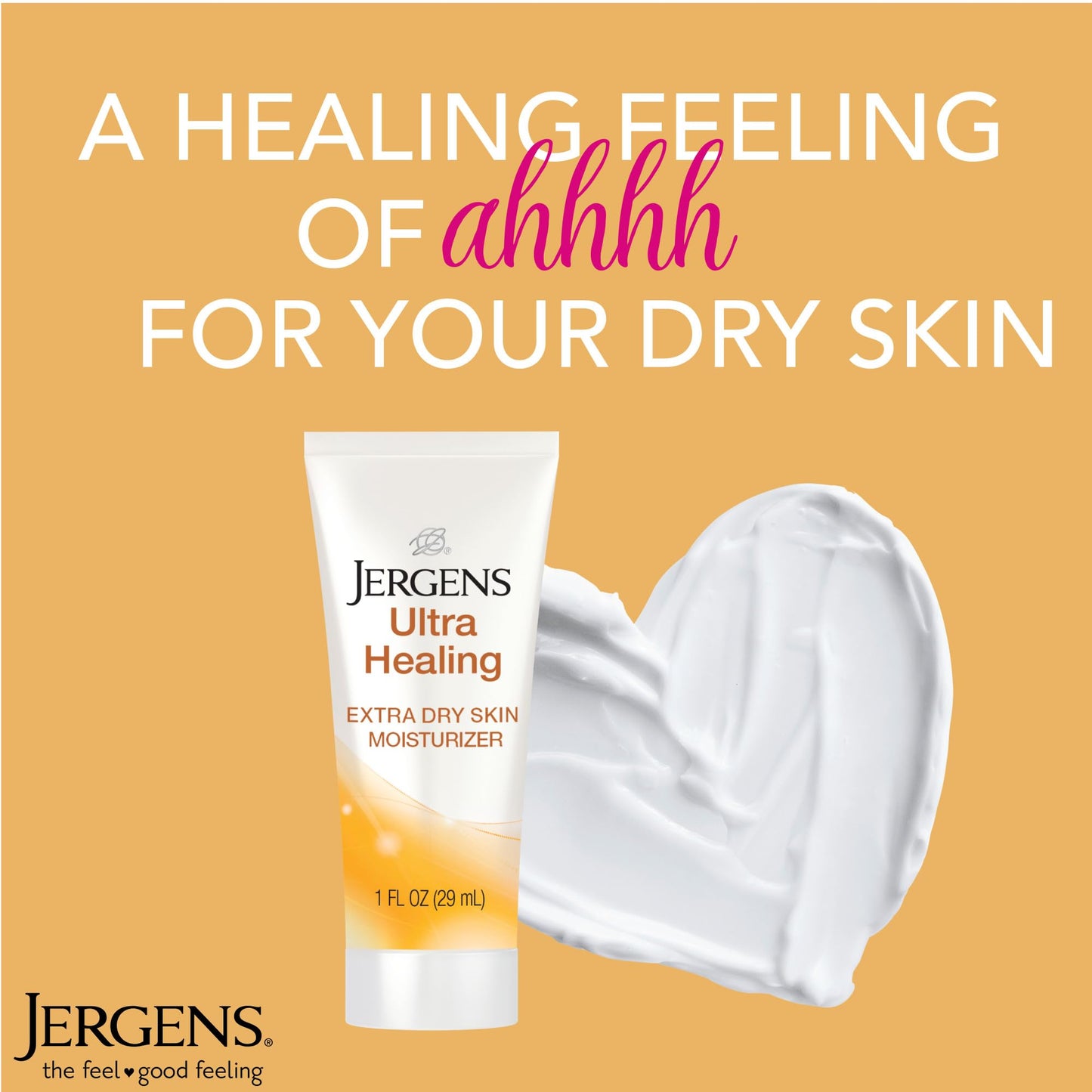 Jergens Ultra Healing Dry Skin Moisturizer, Travel Size Body and Hand Lotion, 1 Oz (Pack of 24)
