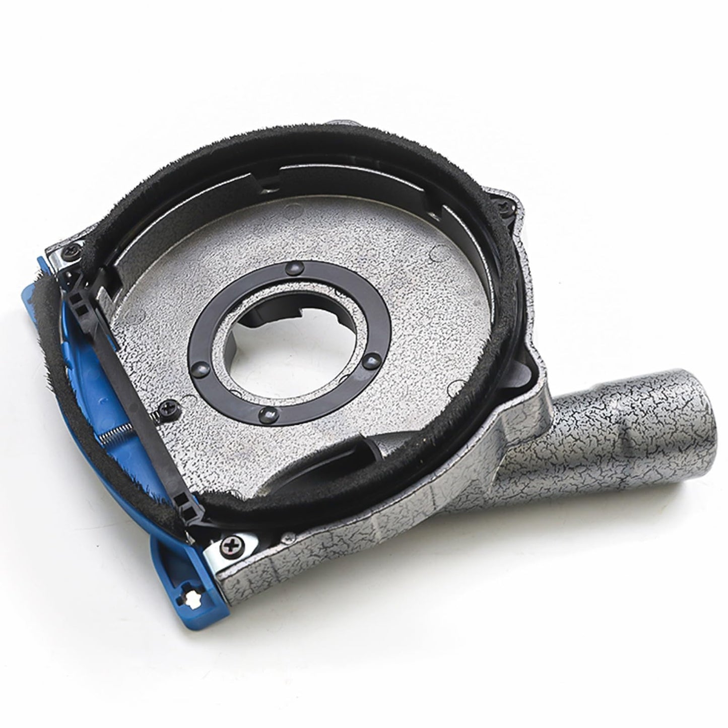 HERZO Aluminum Dust Shroud for Angle Grinder 4.5 inch and 5 Inch, Includes 5Inch Diamond Grinding Cup Wheel