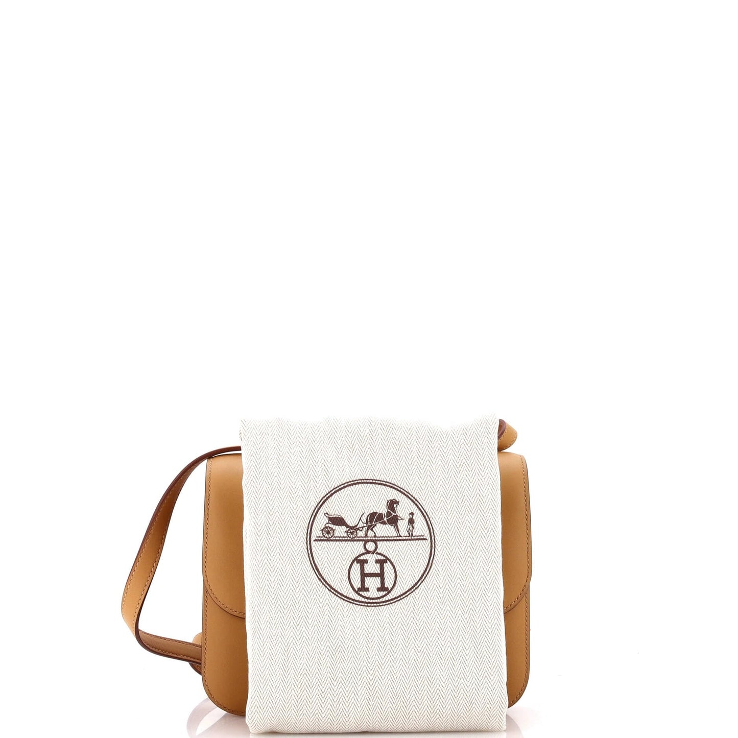 Hermes, Pre-Loved Constance Bag Swift 18, Brown