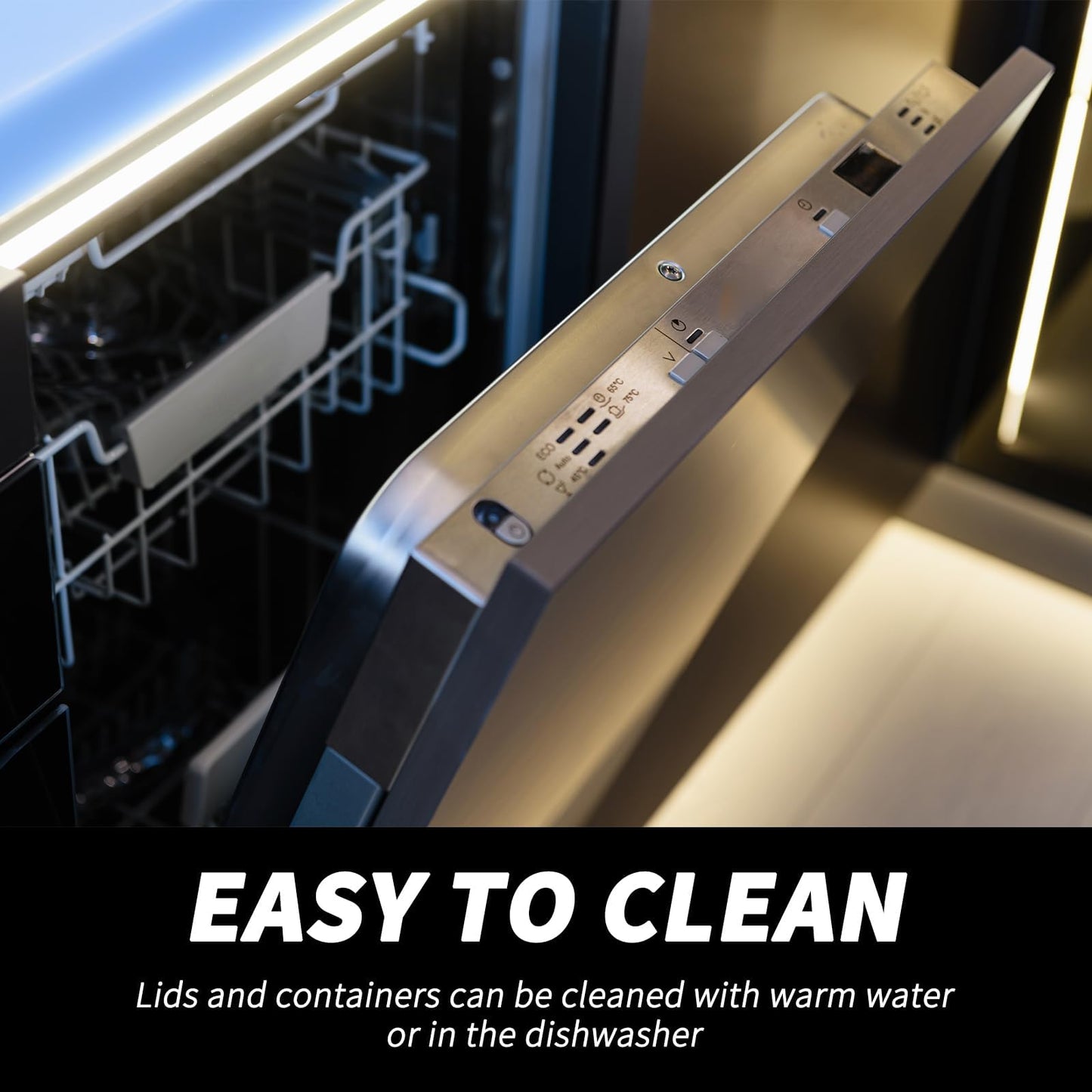 4 Pack Creami Pints and silicone Lids for Ninja NC700 NC701 Series, Compatible with Ninja Swirl Ice Cream & Soft Serve Makers, BPA-Free & Dishwasher Safe, Replacement XSK7PNTLD2