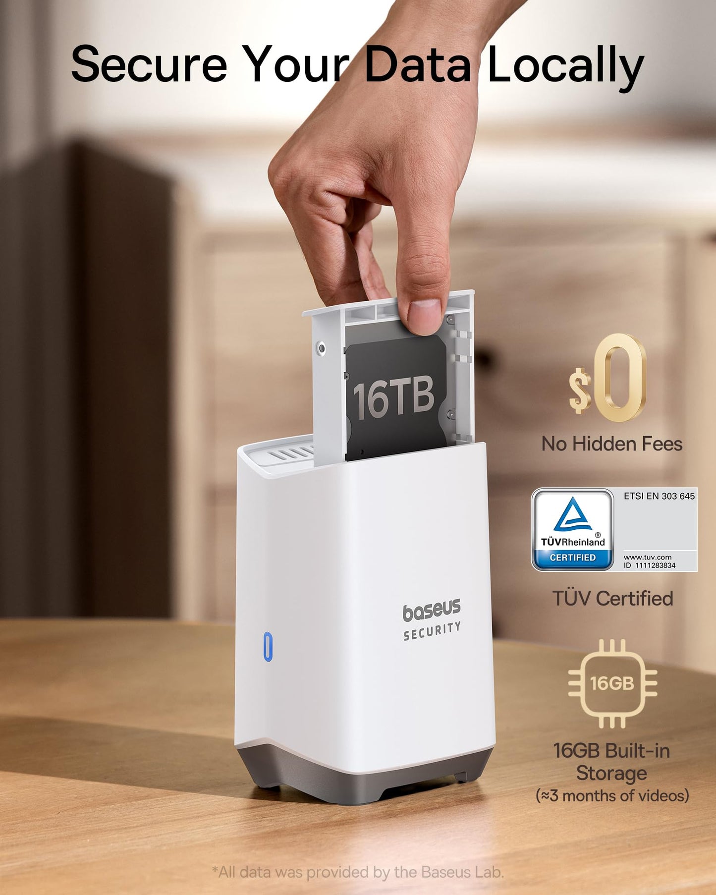 Baseus Solar Security Camera Wireless Outdoor, S1 Pro 2-Cam Kit, Forever Power with Auto Sunlight-Tracking System, Dual Camera with 3K Clarity, No Monthly Fee, 16TB Expandable Local Storage