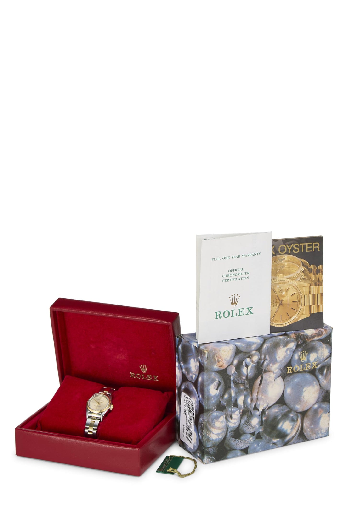 Rolex, Pre-Loved 18K Yellow Gold & Stainless Steel Zephyr Oyster Perpetual 67243 24mm, Gold