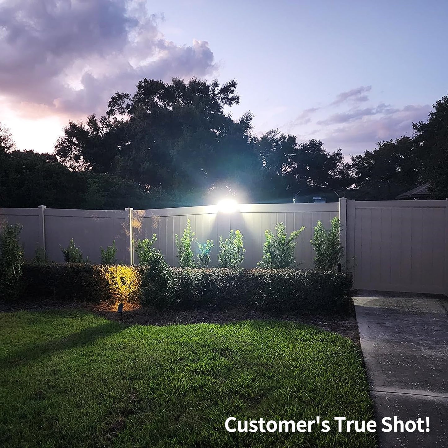 intelamp Solar Flood Lights Outdoor Waterproof, 6000mAh 1200LM Solar Powered Dual Motion Sensor LED Lighting Dusk to Dawn Security Floodlight Exterior with Remote for Outside Garden House Patio