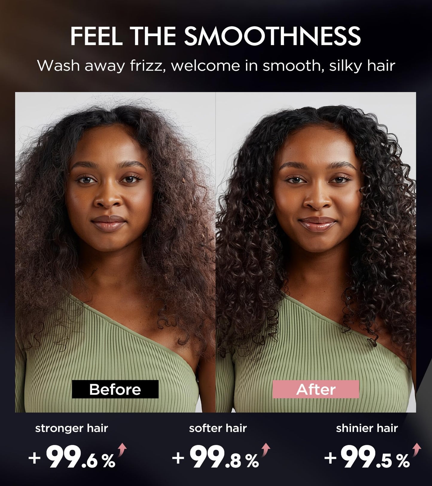 Tripeptide-Infused Hair Growth Biotin Shampoo and Conditioner Set, Onion Anti-Loss Volumizing Moisturizing Treatment for Soft Shine Hair, Rosemary Clarifying Dandruff Shampoo for Women Men, 2 x 16.9oz