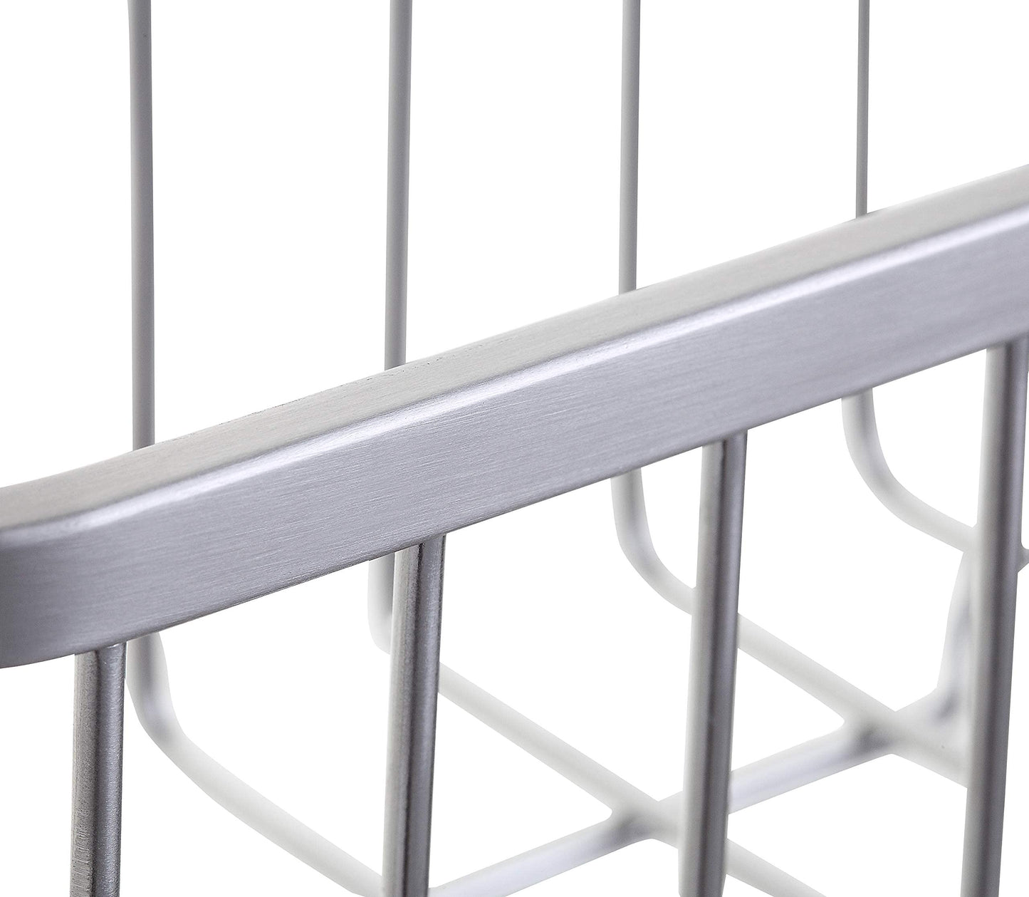 SunnyPoint NeverRust Deluxe Kitchen & Bathroom Sink Sponge Holder Organizer with Adhesive Mount - Additional Suction Cup Included – Sponge & Brush NOT Included – 7.4 x 3.3 x 2.75 Inch