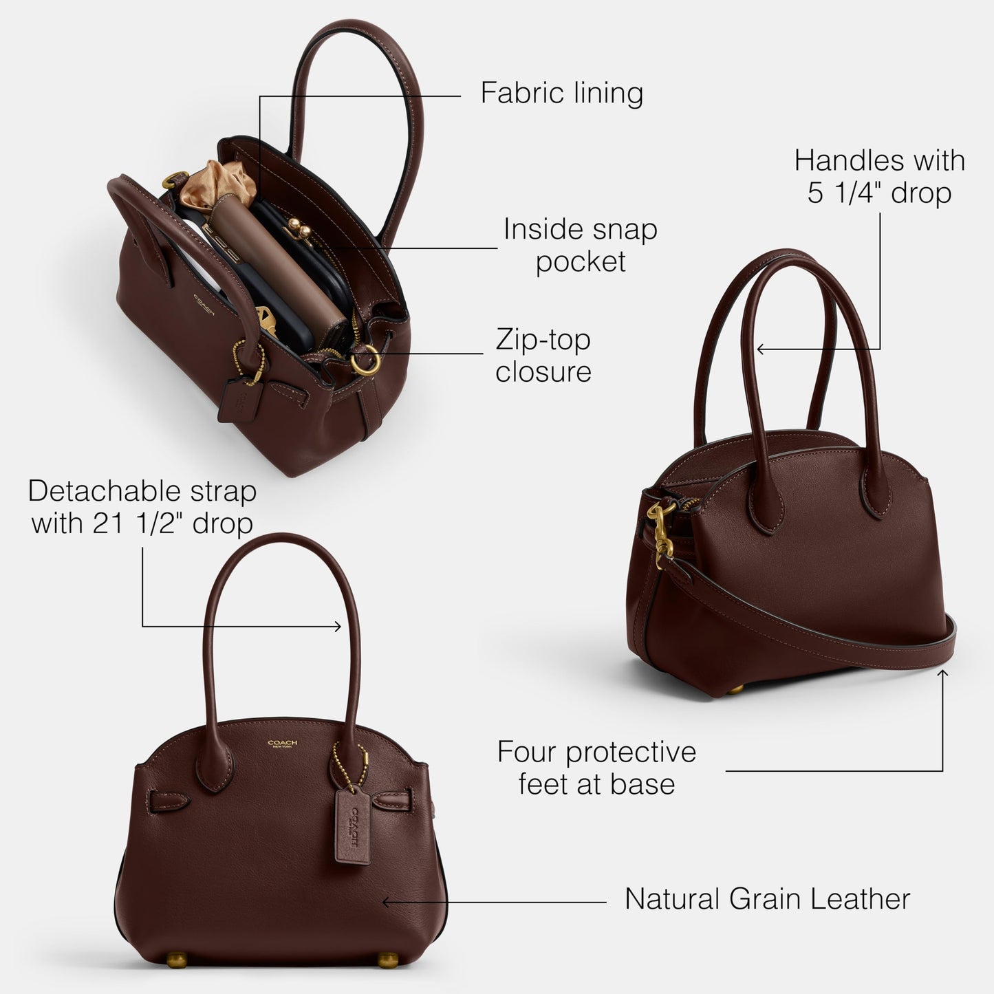 Coach Empire Carryall 21, 1Z/Maple