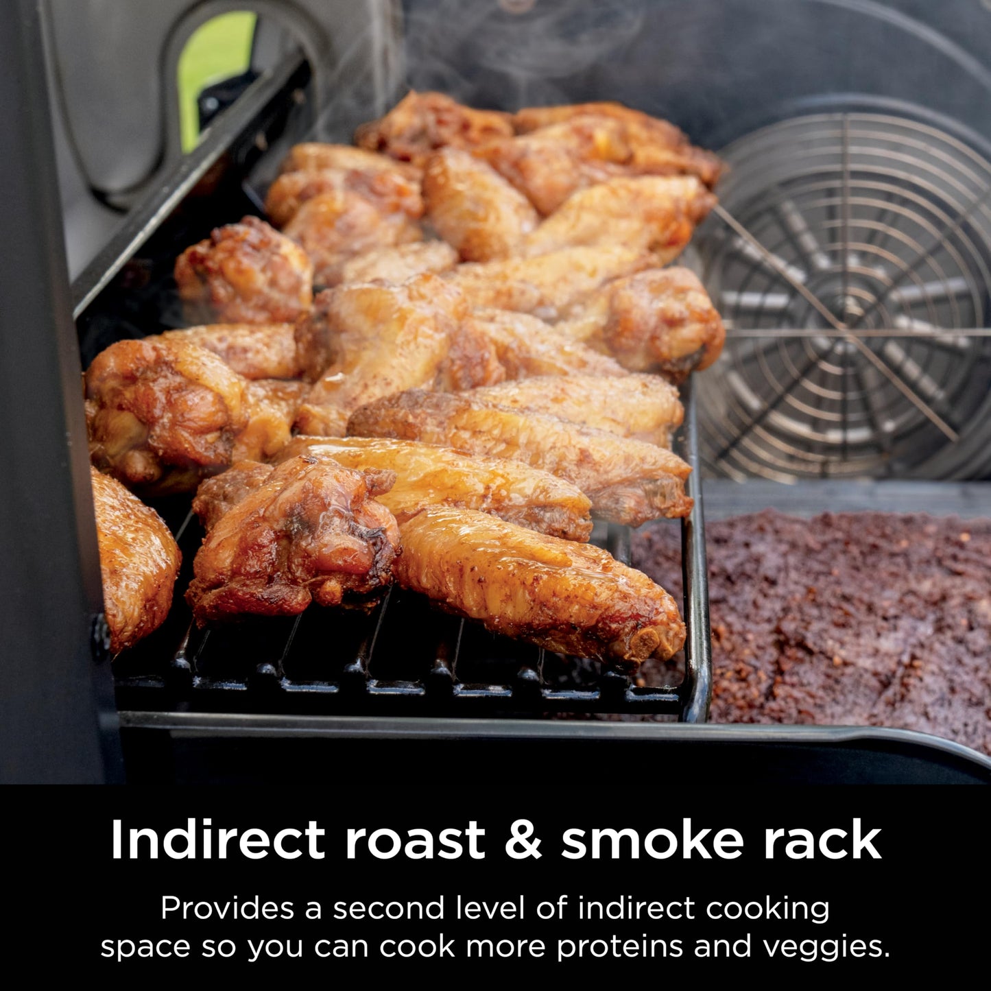 Ninja FlexFlame, Grill and Smoker, Electric and Propane Grill, Roaster, BBQ Grill, 5-in-1 Cooking System, 3 Burner, Digital Control, Outdoor Cooking, Griddle, Pizza Maker, Stainless Steel, PG301