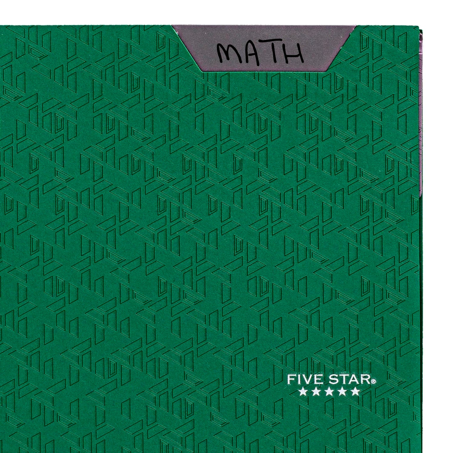 Five Star 2-Pocket Folder, 4 Pack, Plastic Folder with Stay-Put Tabs and Prong Fasteners, Holds 8-1/2" x 11" Paper, Black, Fire Red, Forest Green, Pacific Blue (38048)