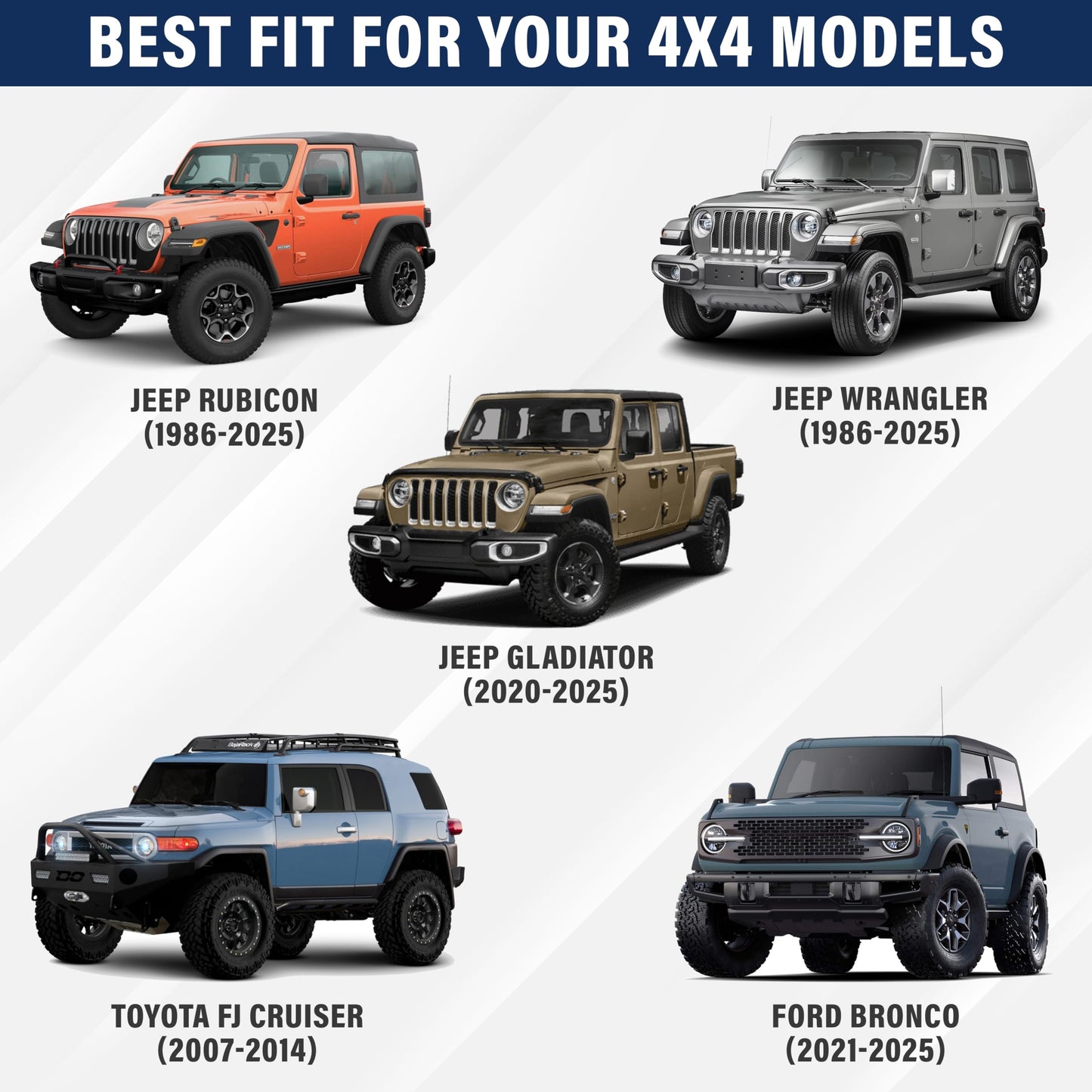 EcoNour Jeep Windshield Sunshade | Sun Visor for UV Rays & Heat Protection | Suitable for Wrangler, Compass, Gladiator & Renegade | Jeep Accessories for Wrangler & More | X-Small - 60x21 Inches