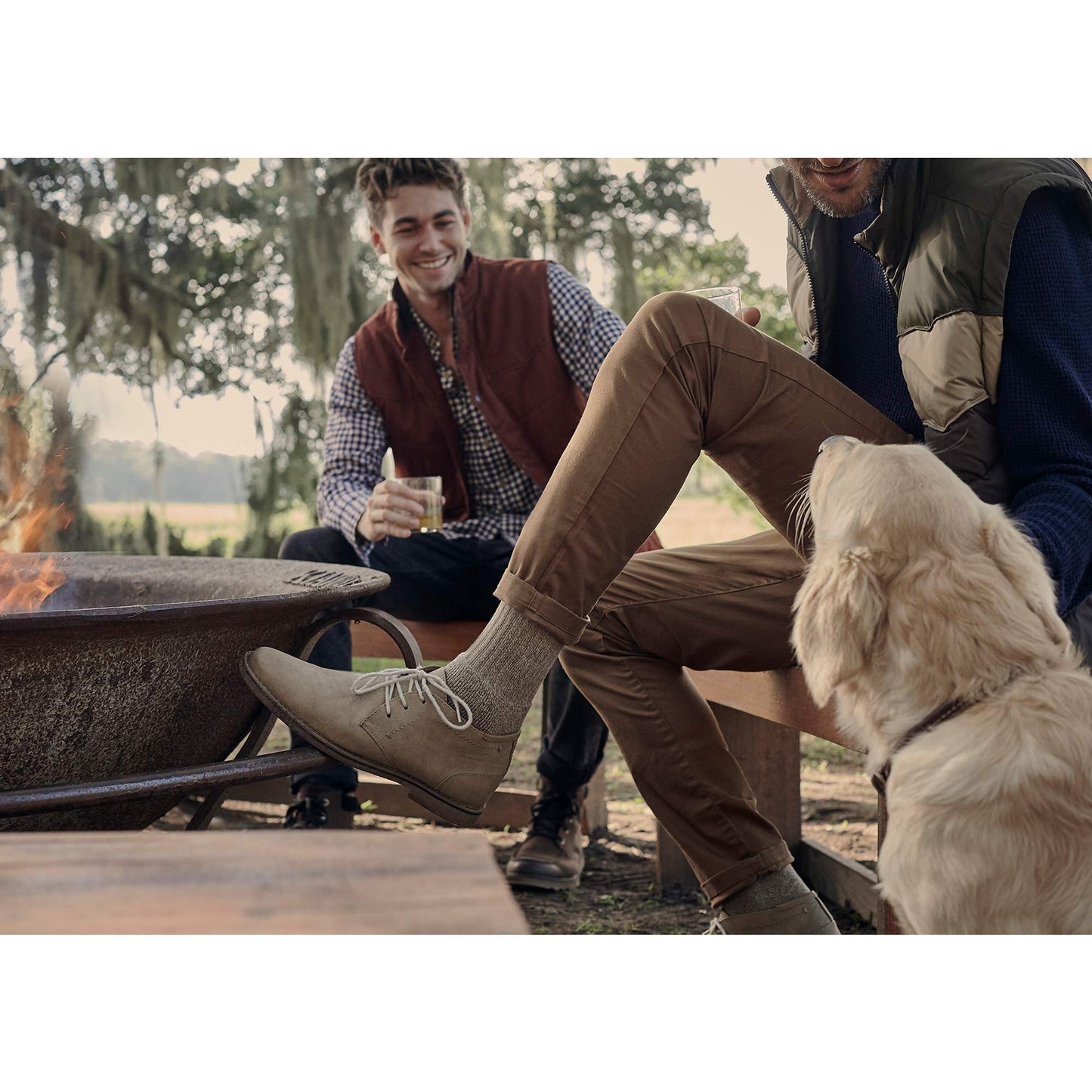 GOLDTOE Men's Harrington Crew Socks, Multipairs, Black (6-Pairs), Large