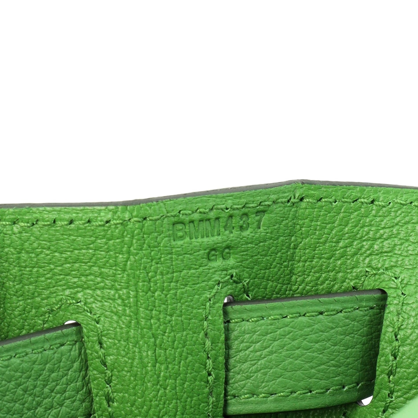 Hermes, Pre-Loved Kelly Handbag Green Togo with Gold Hardware 28, Green