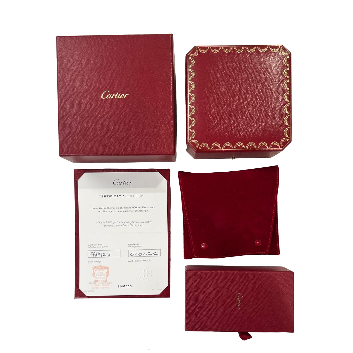 Cartier, Pre-Loved Love Bracelet, Yellow Gold, 16 cm