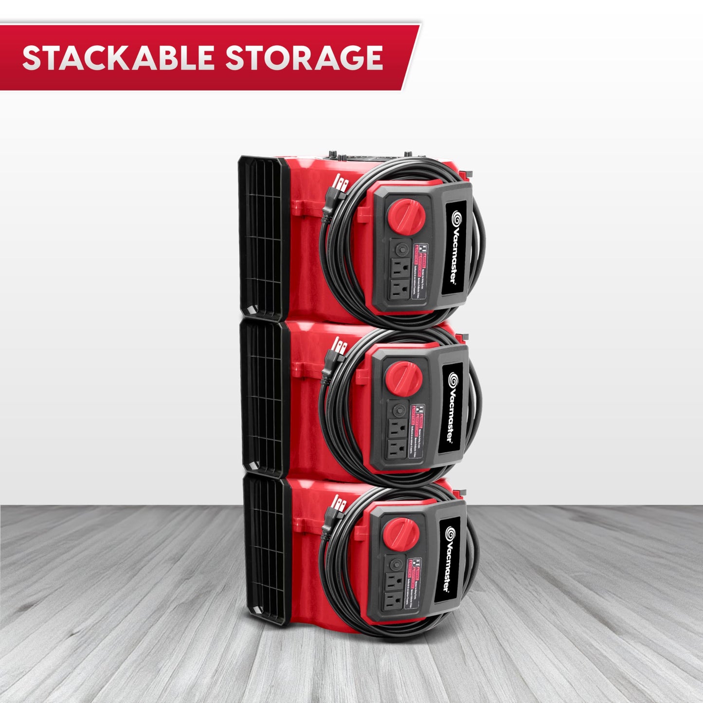 Vacmaster 3 Speed Floor Fan 156W 550CFM Air Mover Utility Blower Fan – AM201 1101