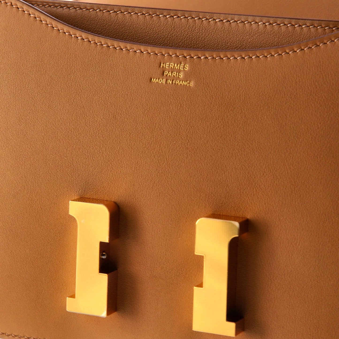 Hermes, Pre-Loved Constance Bag Swift 18, Brown
