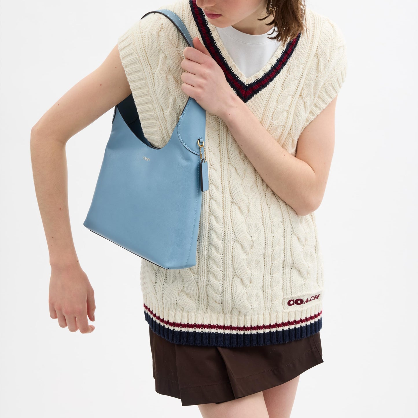 Coach Brooklyn Shoulder Bag 28, B4/Bluebell