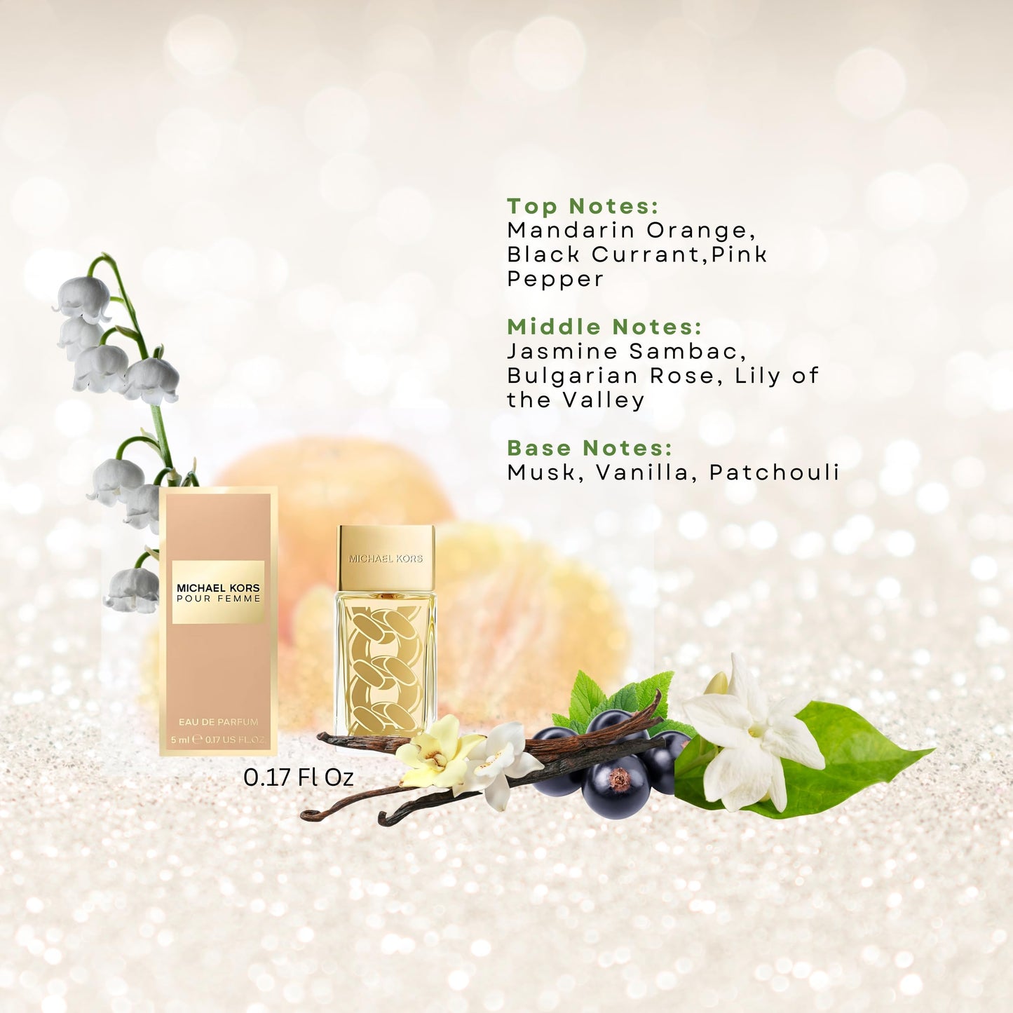 Michael Kors Perfume for Women Mini Gift Set Variety Splashes