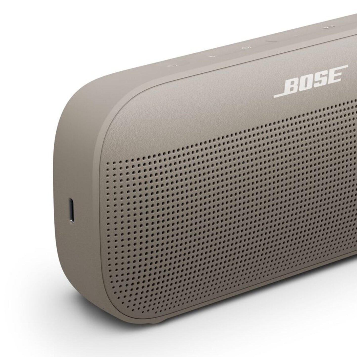 Bose SoundLink Flex Portable Bluetooth Speaker (2nd Gen), Portable Outdoor Speaker with Hi-Fi Audio, Up to 12 Hours Battery Life, Waterproof and Dustproof, Sandstone