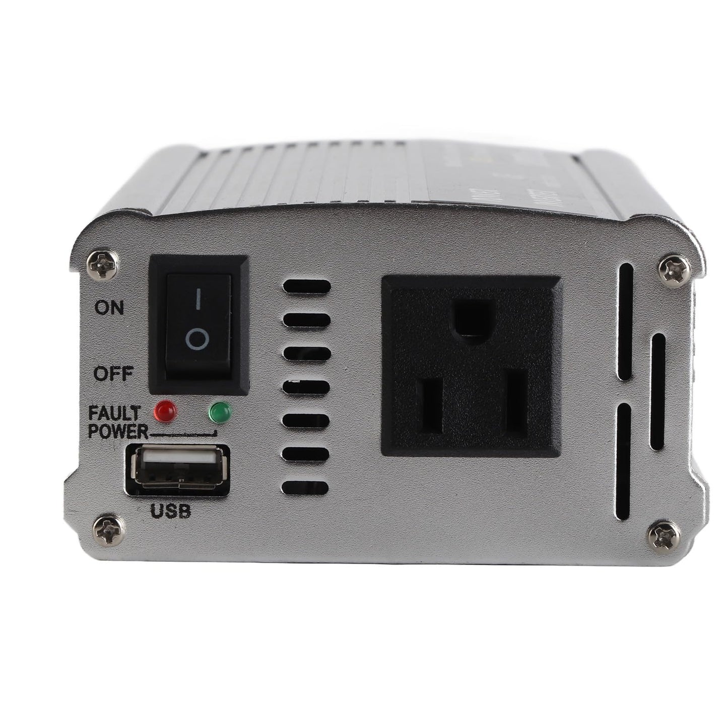 Luqeeg Car Power Inverter, 1000W USB DC 12V to AC 110V Converter, Solar Power Inverter with Fan, Pure Sine Wave, for RV, Truck, Off Grid, Home