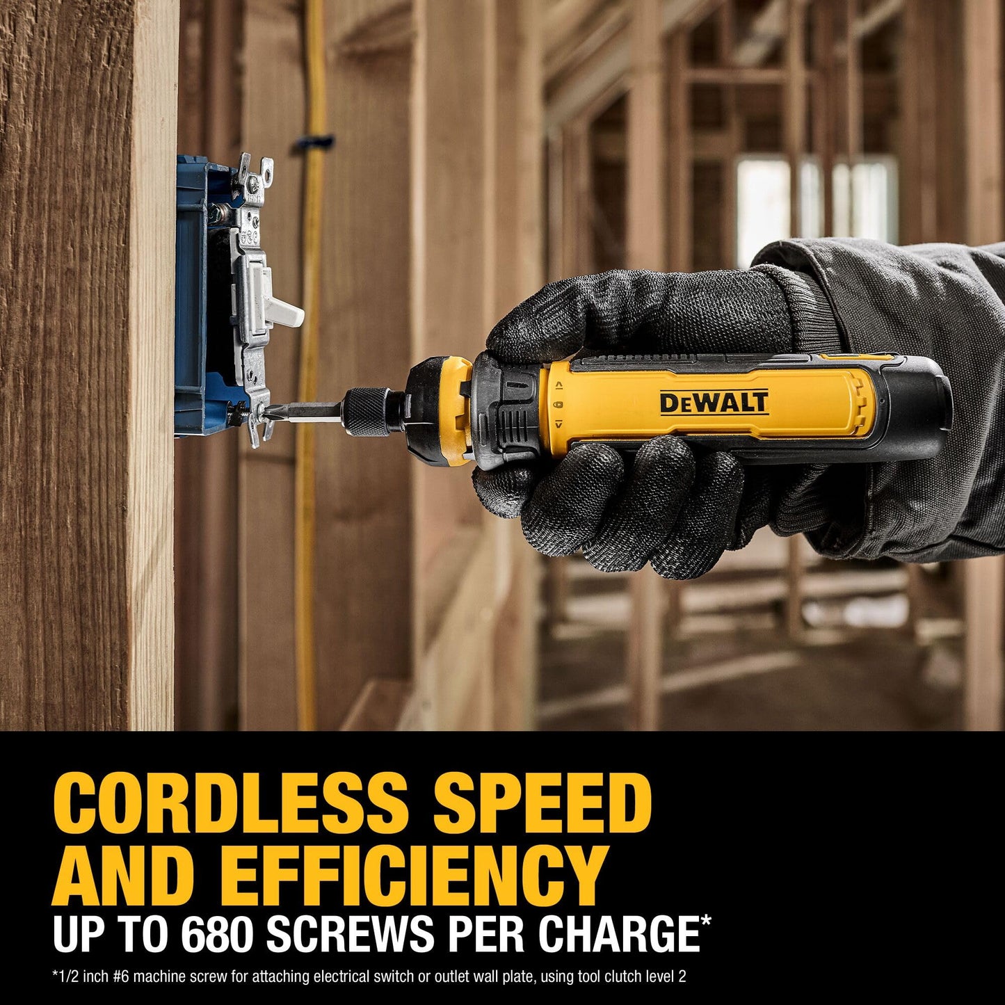 DEWALT Cordless Screwdriver with FLEXDRIVE Control and Screwdriving Bits (DWHT66719)