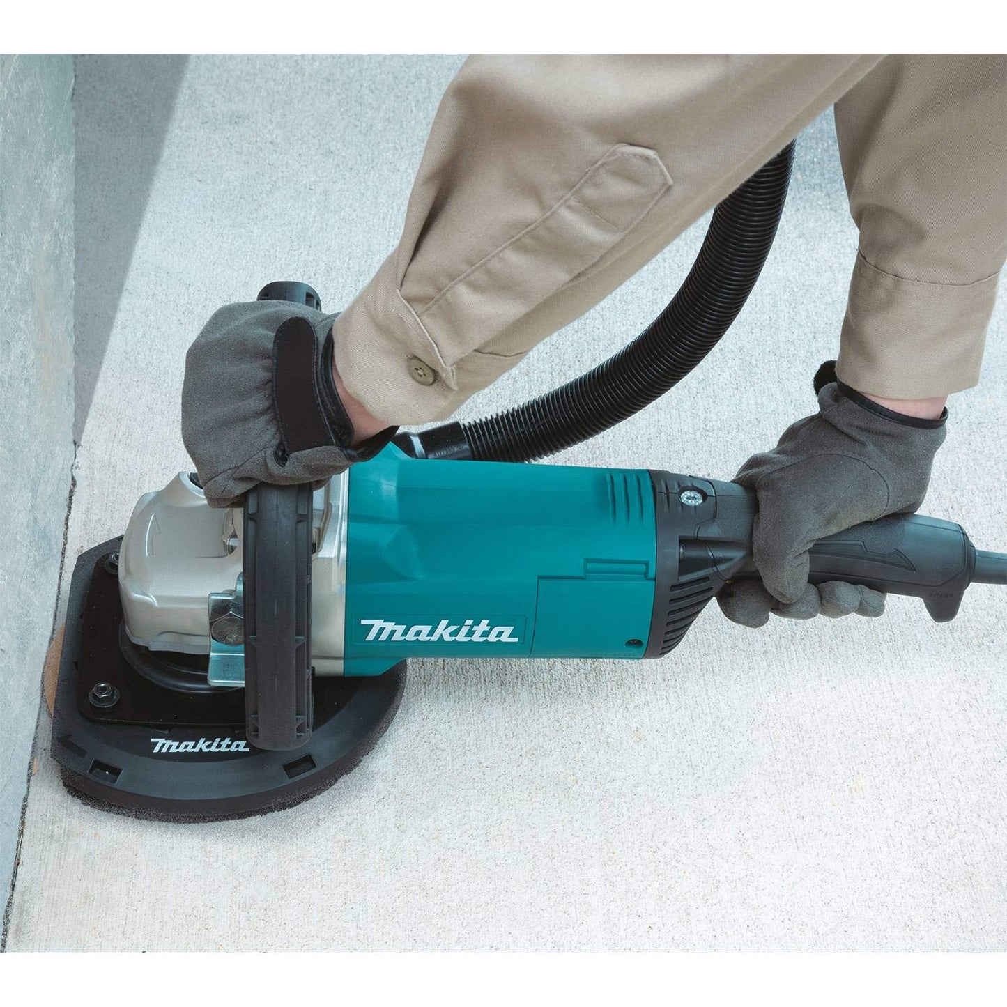 Makita GA9060RX3 9" Concrete Surface Planer with Dust Extraction Shroud
