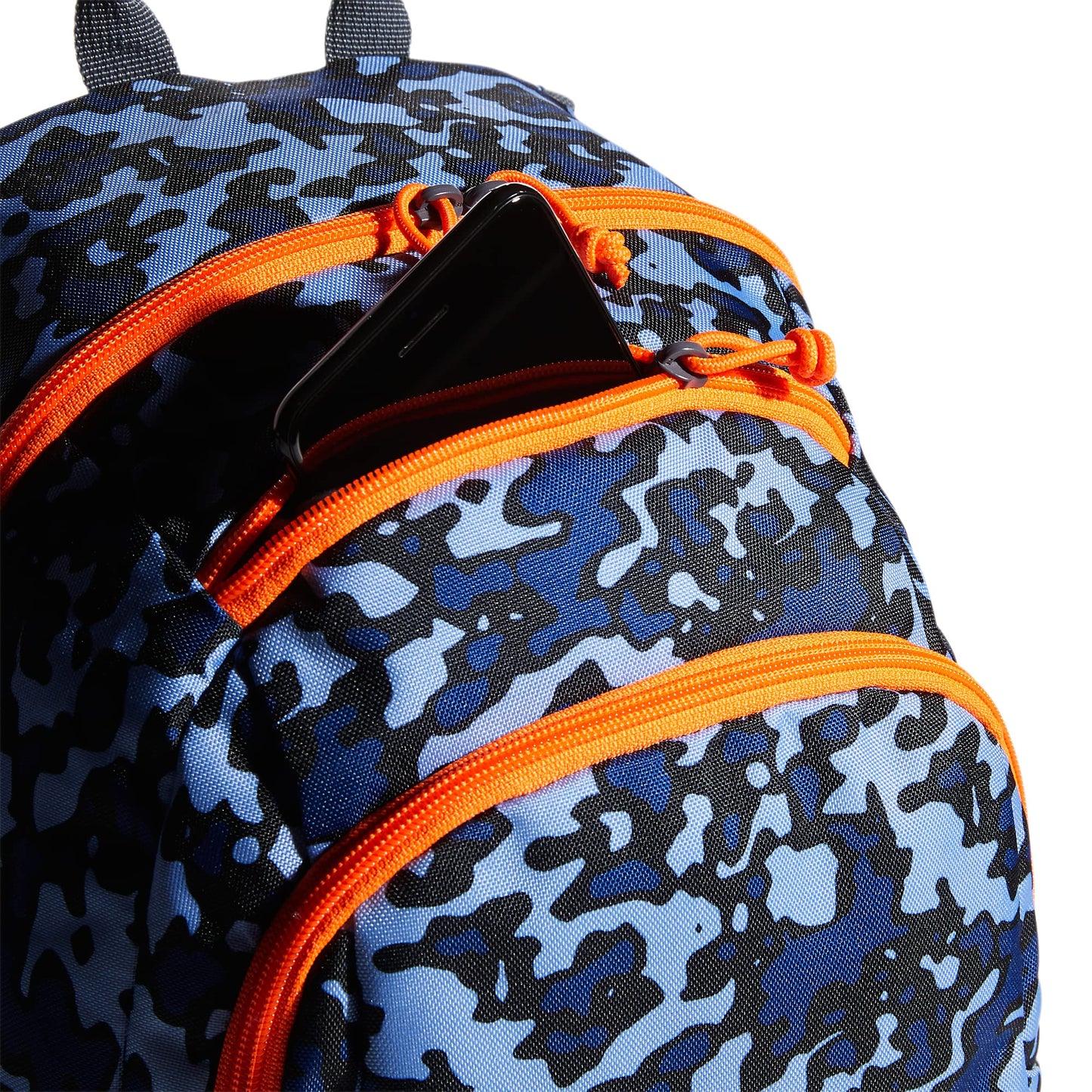 adidas Creator Backpack Discontinued, Flow Blur/Onix Grey/Signal Orange, One Size