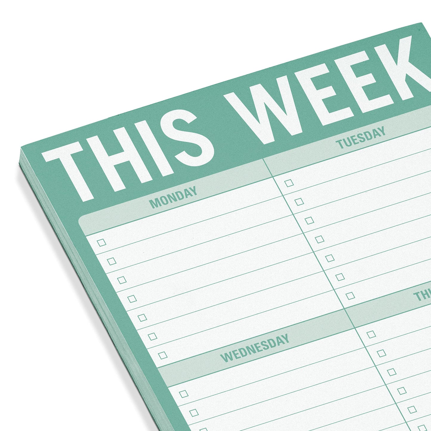 Knock Knock This Week Pad (Sage Green) (Knock Knock Pads)