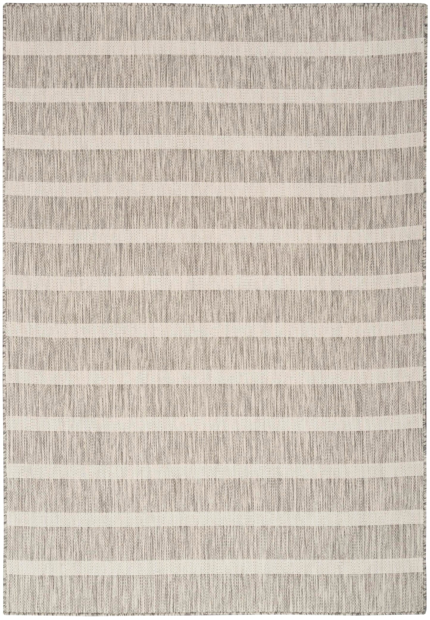 Nourison Home Positano 7' x 10' Fabric Grey Ivory Area Rug